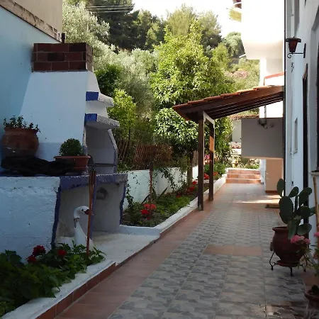 Greek House With Seaview,parking And Yard With Bbq *
