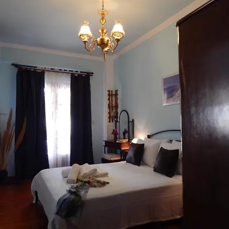 Greek House With Seaview,parking And Yard With Bbq Dom wakacyjny