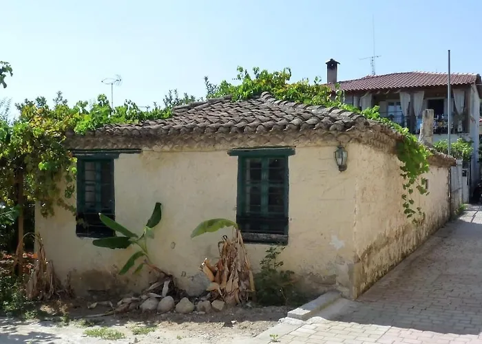 度假居 Greek House With Seaview,parking And Yard With Bbq 尼尔斯吉尼