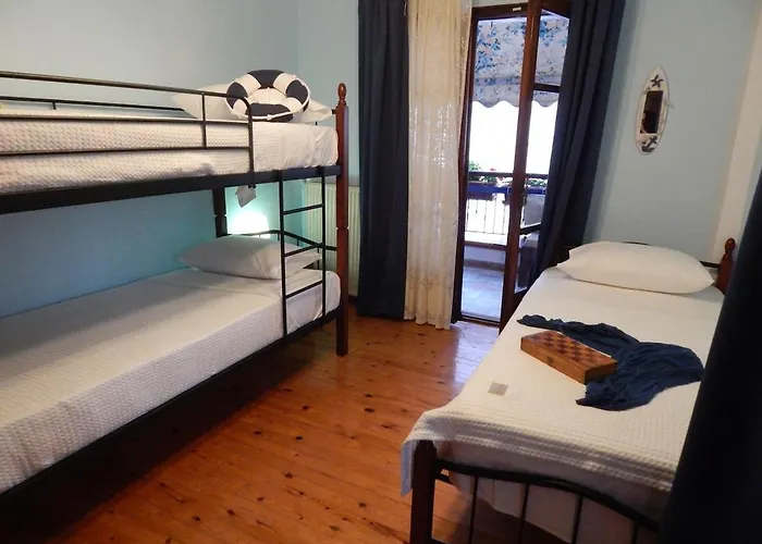 Greek House With Seaview,parking And Yard With Bbq 度假居 *