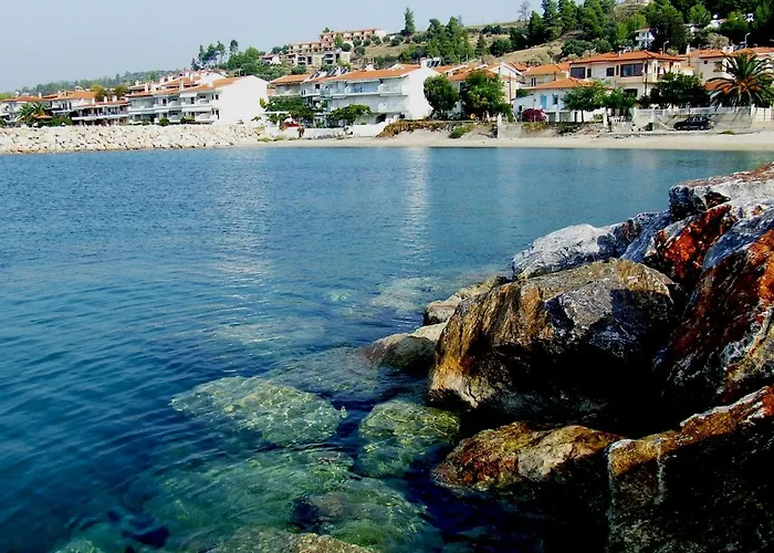 度假居 Greek House With Seaview,parking And Yard With Bbq 尼尔斯吉尼